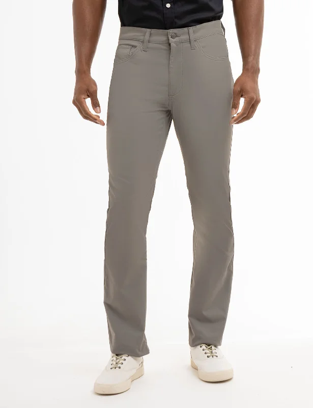 Functional Wear SLIM STRAIGHT 5 POCKET STRETCH PANTS