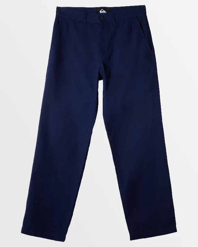 Smart Looks Mens Snyc Wide Leg Trousers