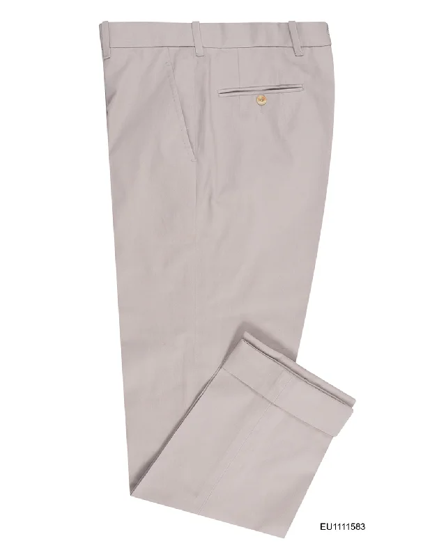 Comfortable Shirts Sondrio: Washed Stone Twill Dress Pant