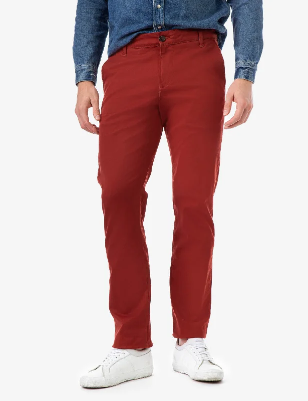 Cool Jackets STRAIGHT TWILL CHINO PANTS