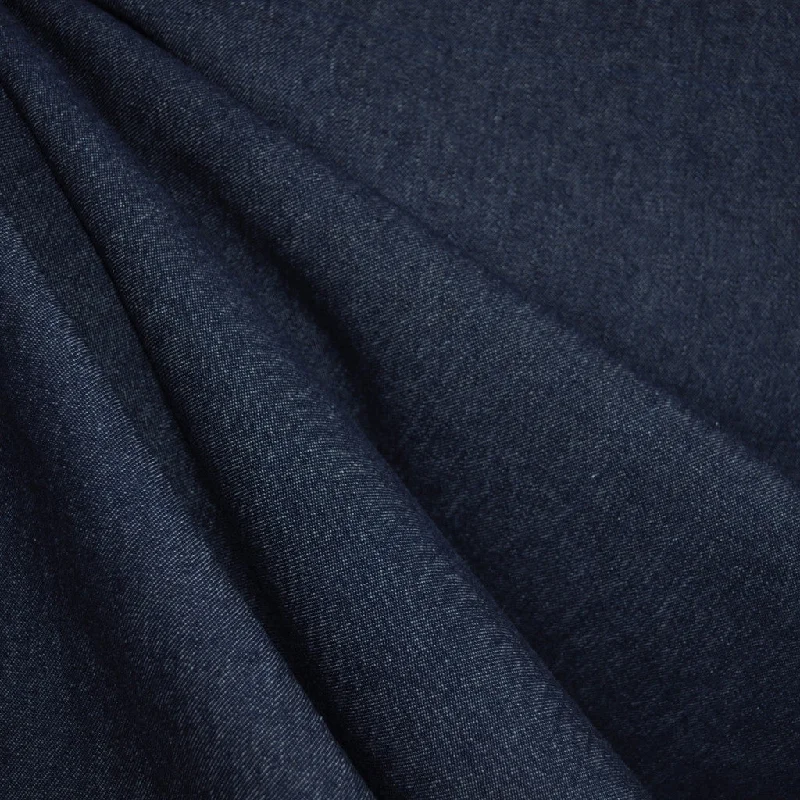 Stylish Layers Washed Mid Weight Denim Indigo - 8 oz